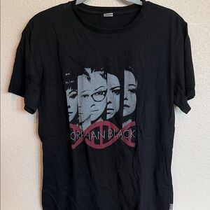 Black Graphic T-Shirt